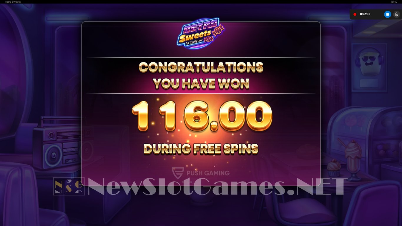 Retro Sweets Slot Slot Image in Demo - pic. 12