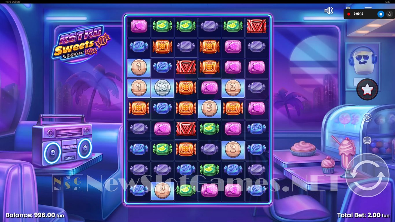 Retro Sweets Slot Slot Image in Demo - pic. 2