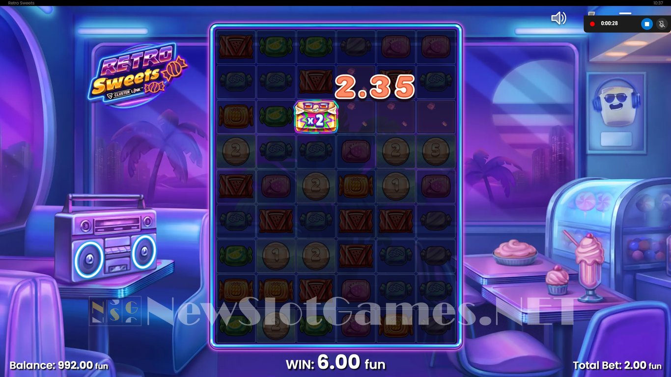 Retro Sweets Slot Slot Image in Demo - pic. 3