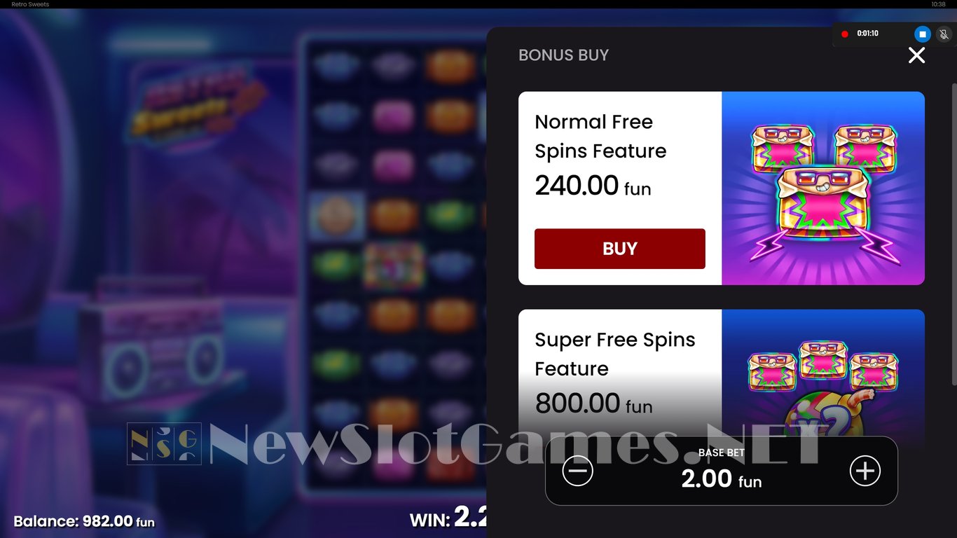 Retro Sweets Slot Slot Image in Demo - pic. 7