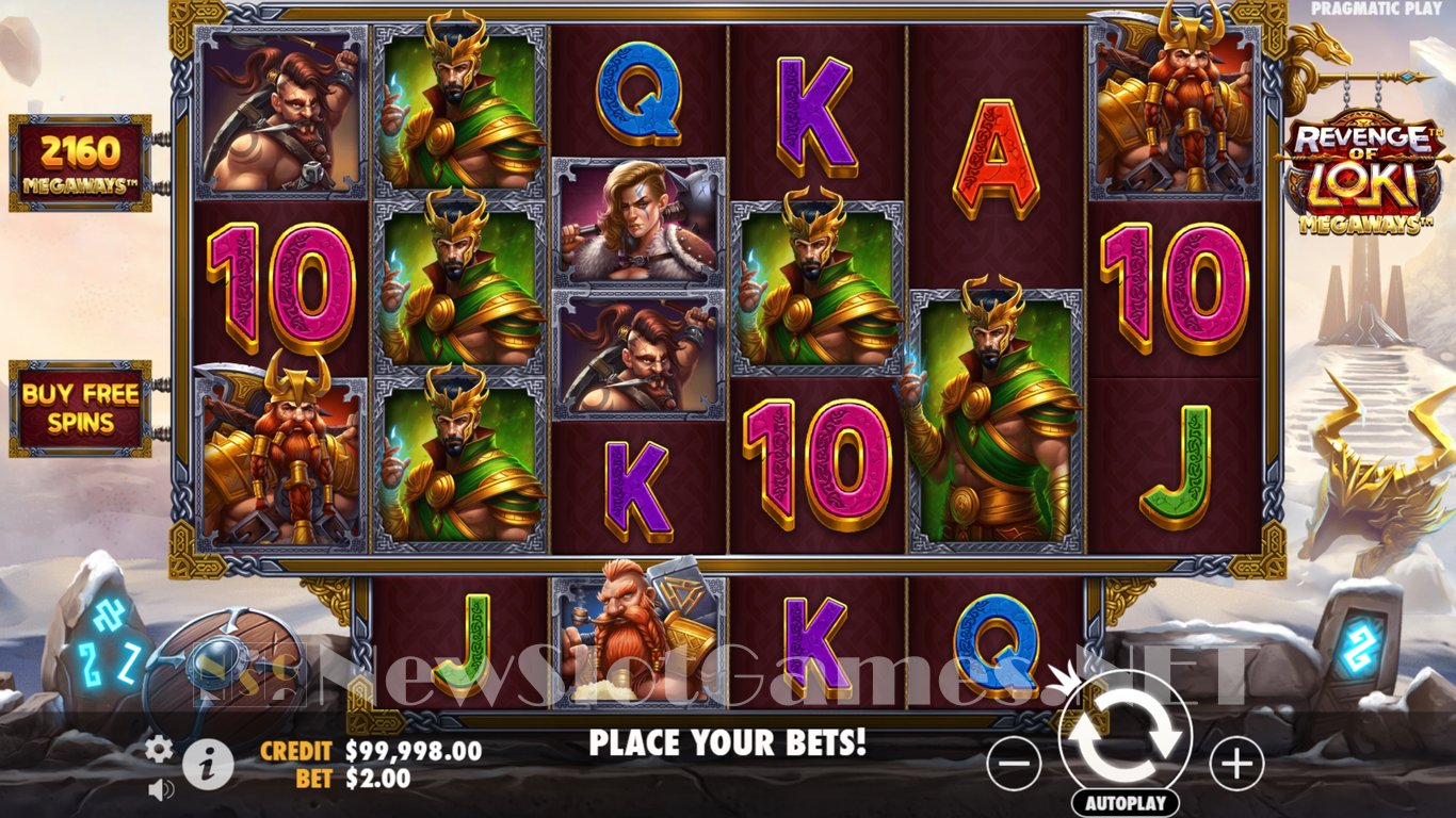 Revenge of Loki Megaways Slot Demo Image