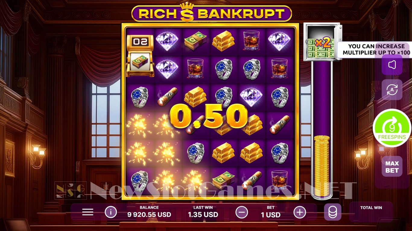 Rich Bankrupt Slot Slot Image in Demo - pic. 10