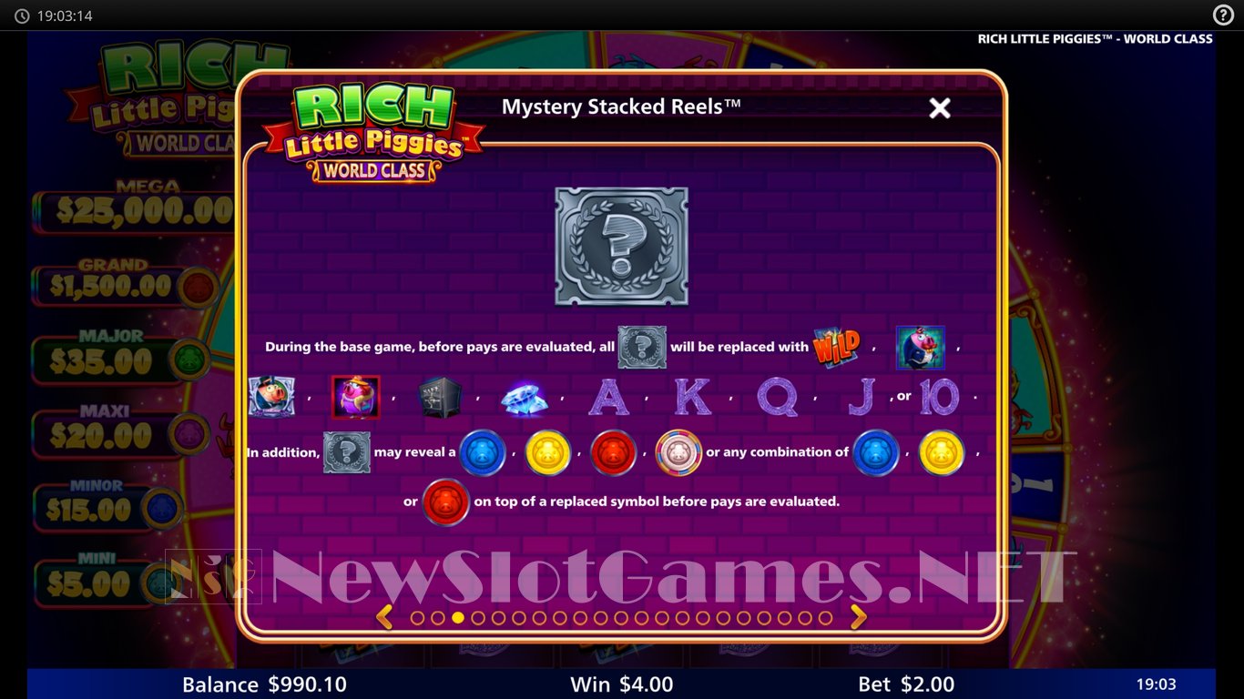 Rich Little Piggies World Class Slot Slot Image in Demo - pic. 10