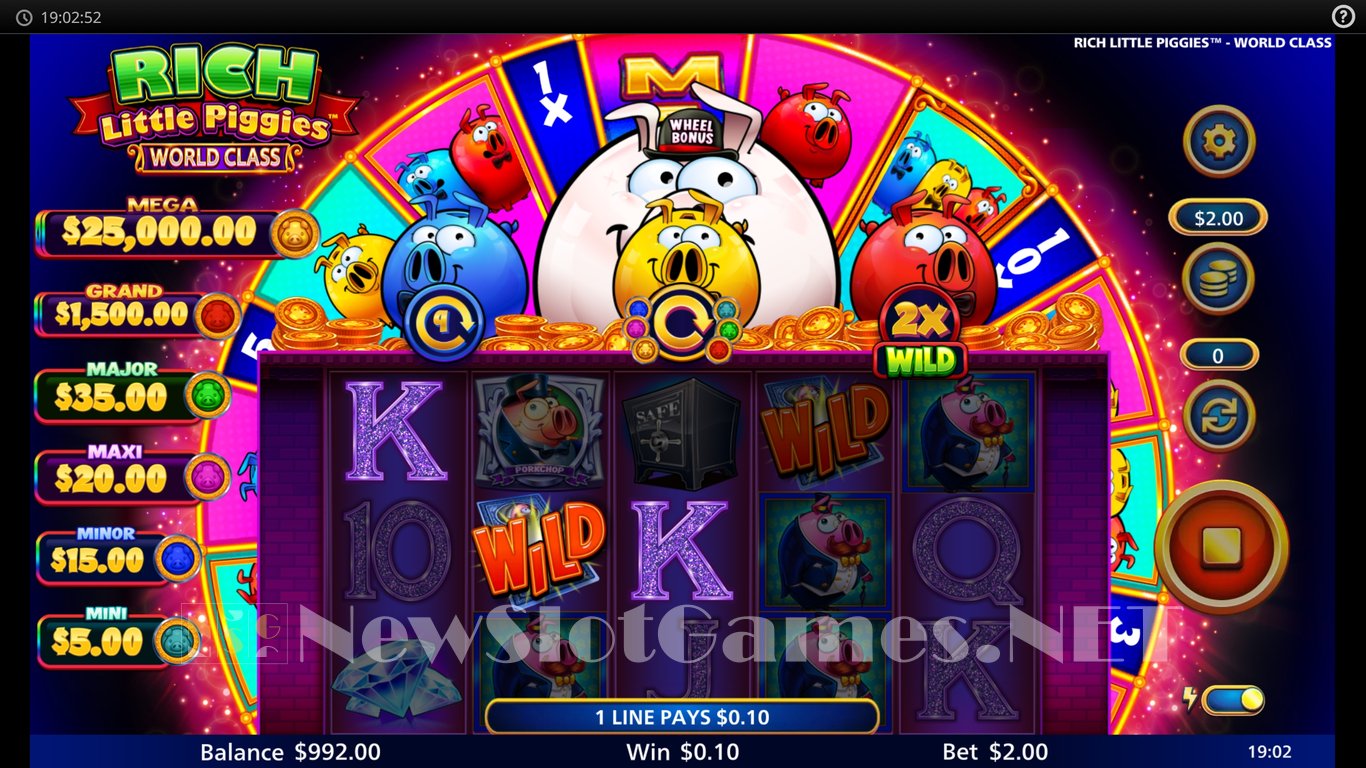 Rich Little Piggies World Class Slot Slot Image in Demo - pic. 4