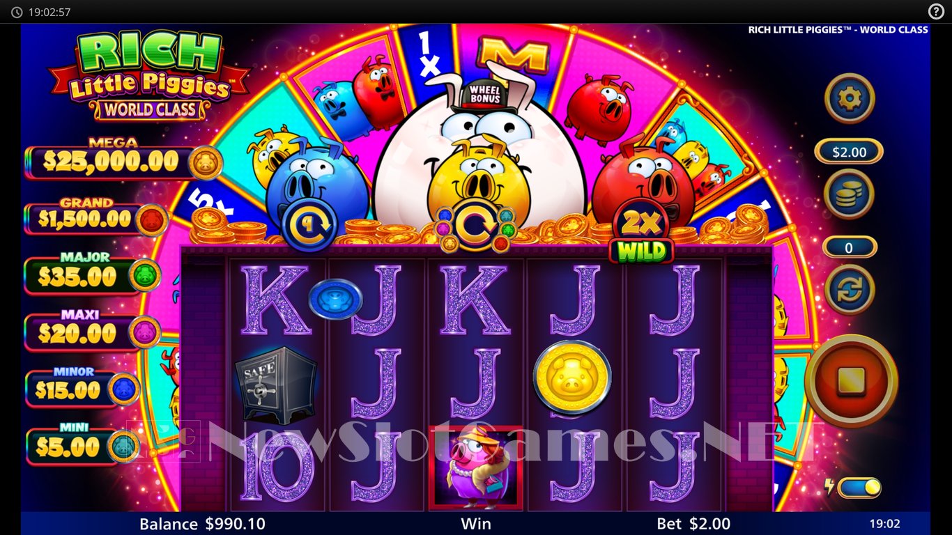 Rich Little Piggies World Class Slot Slot Image in Demo - pic. 5