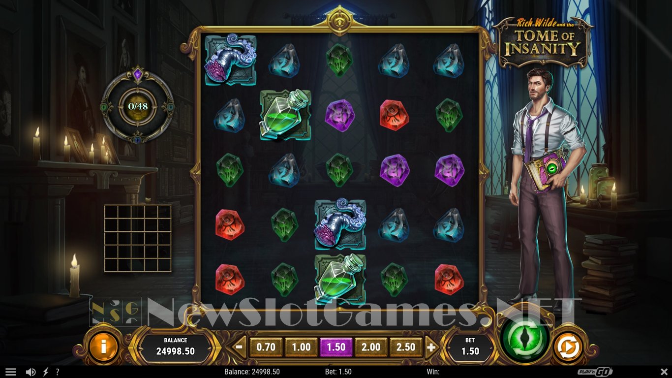 Rich Wilde and the Tome of Insanity Slot Slot Image in Demo - pic. 2