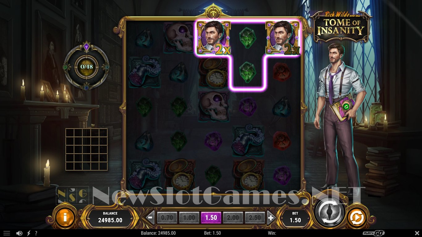 Rich Wilde and the Tome of Insanity Slot Slot Image in Demo - pic. 3