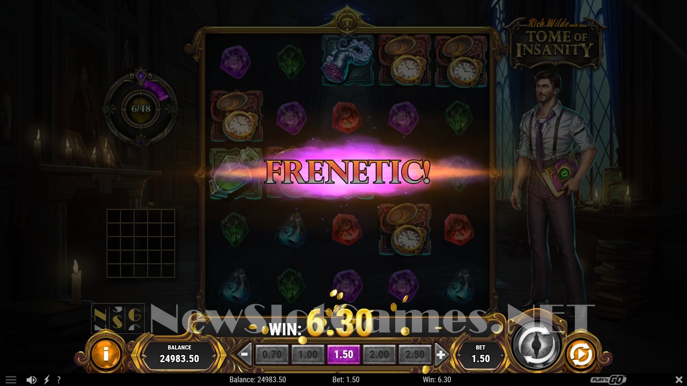 Rich Wilde and the Tome of Insanity Slot Slot Image in Demo - pic. 6