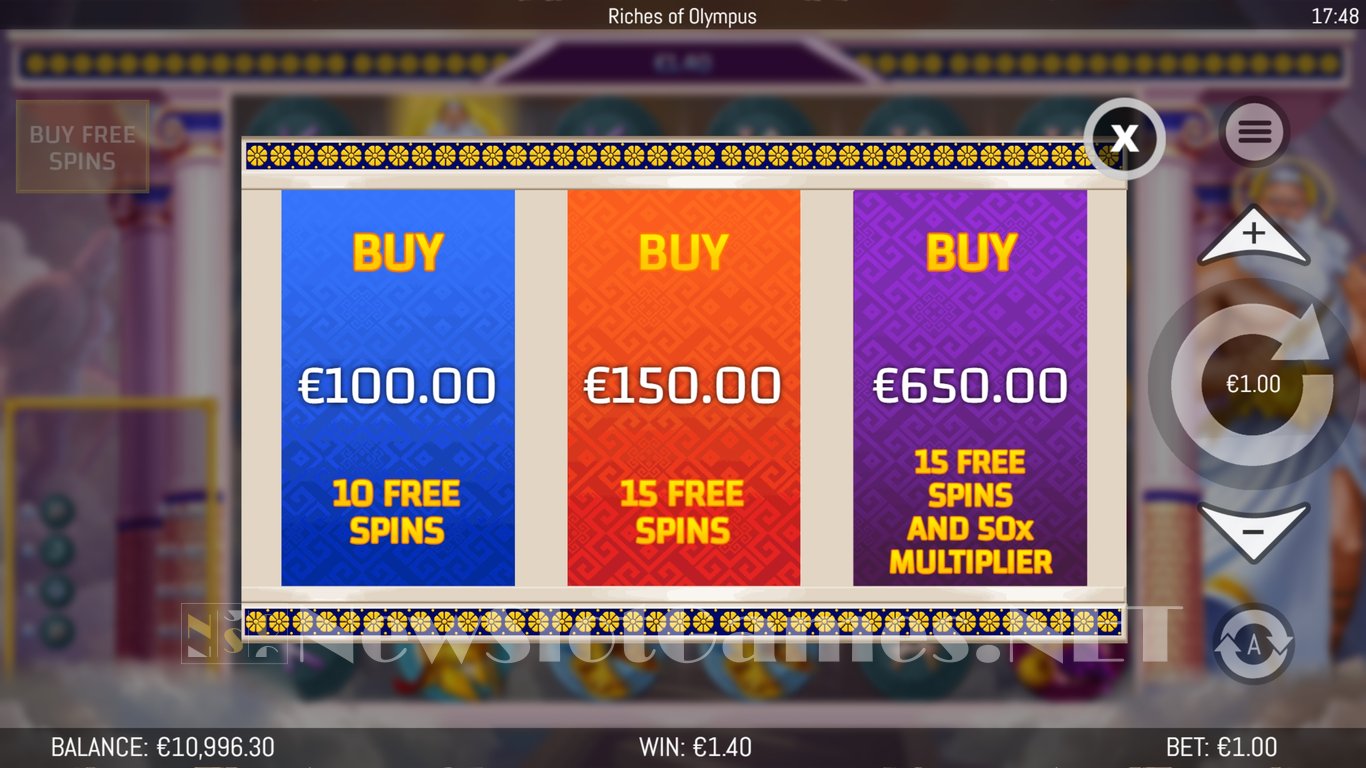 Riches of Olympus Slot Slot Image in Demo - pic. 12