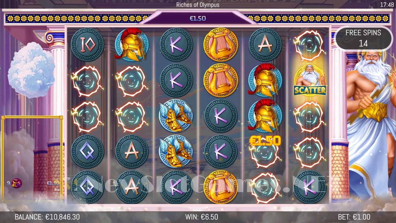 Riches of Olympus Slot Slot Image in Demo - pic. 14