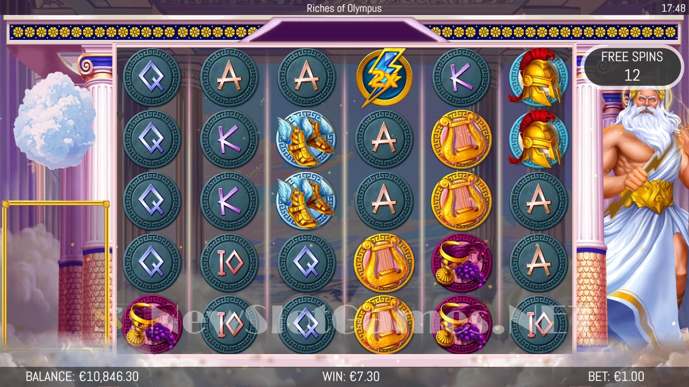 Riches of Olympus Slot Slot Image in Demo - pic. 15
