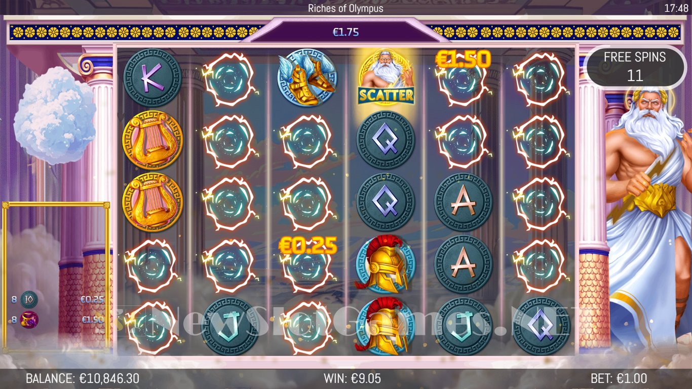 Riches of Olympus Slot Slot Image in Demo - pic. 16