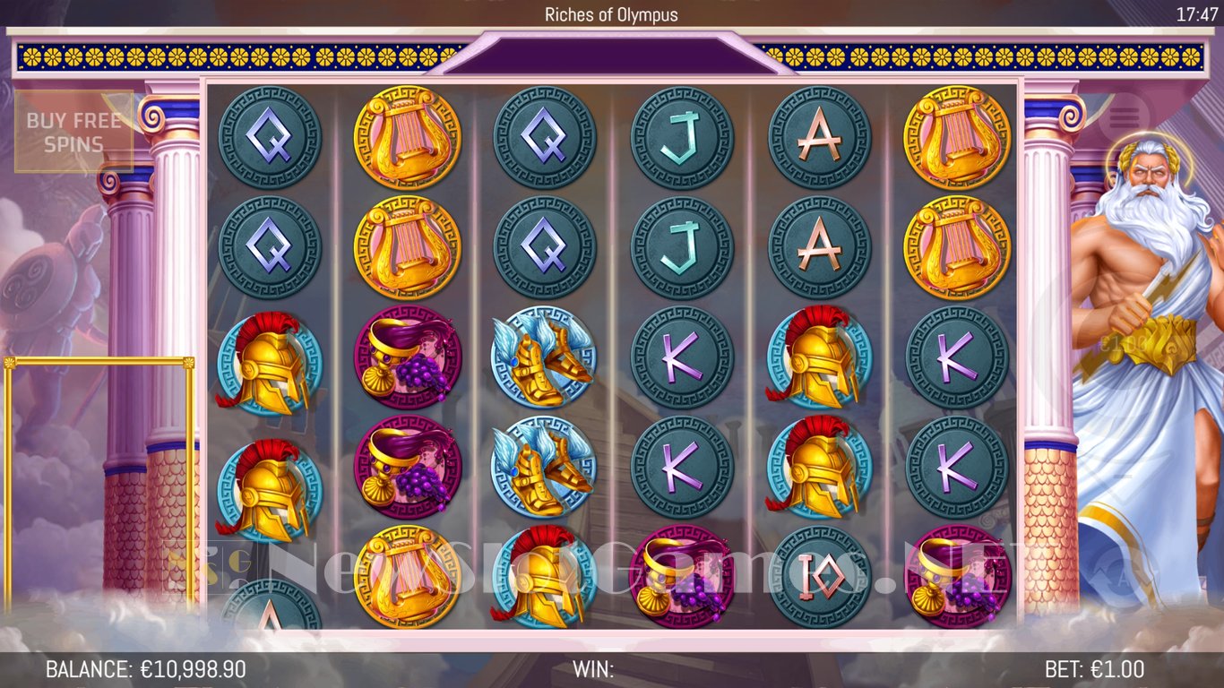 Riches of Olympus Slot Slot Image in Demo - pic. 3