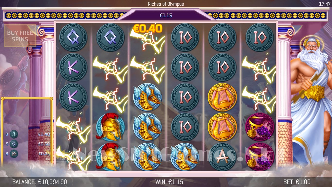 Riches of Olympus Slot Slot Image in Demo - pic. 7