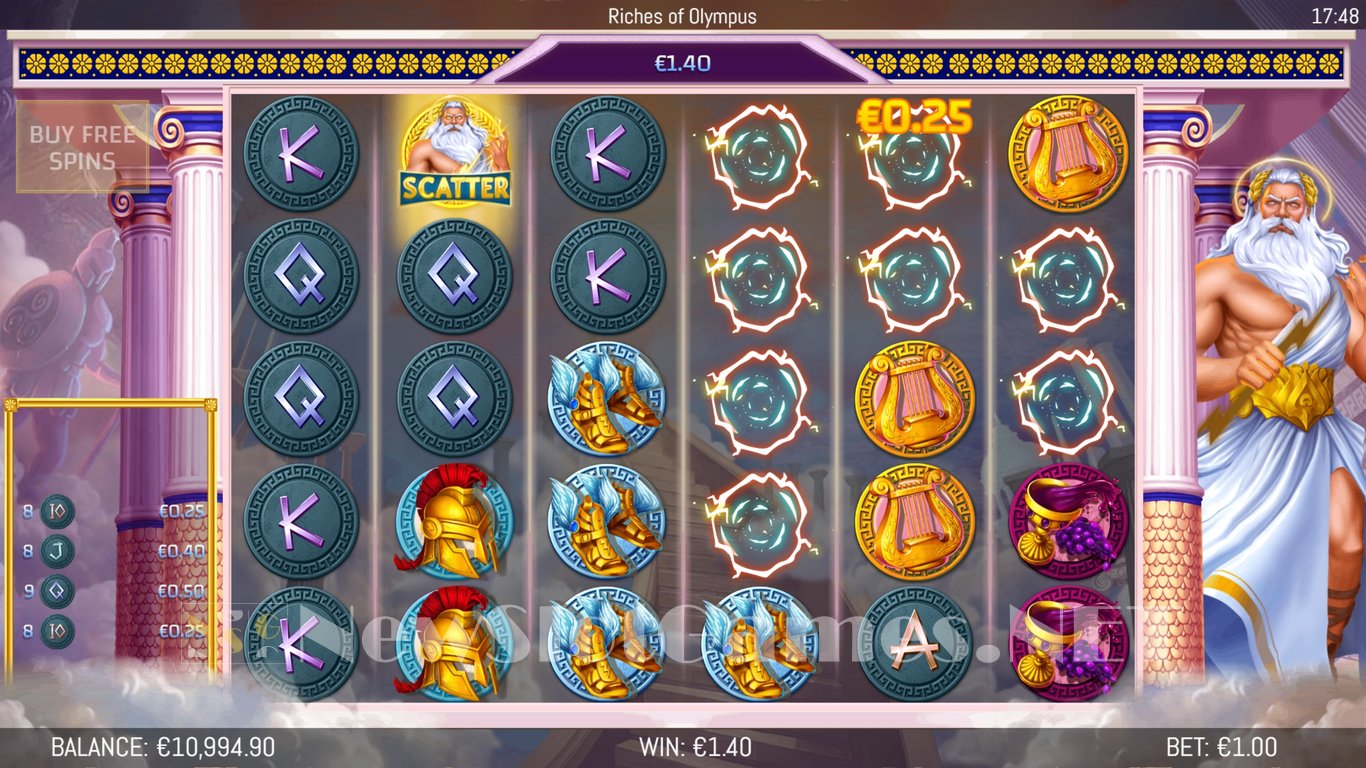 Riches of Olympus Slot Slot Image in Demo - pic. 8