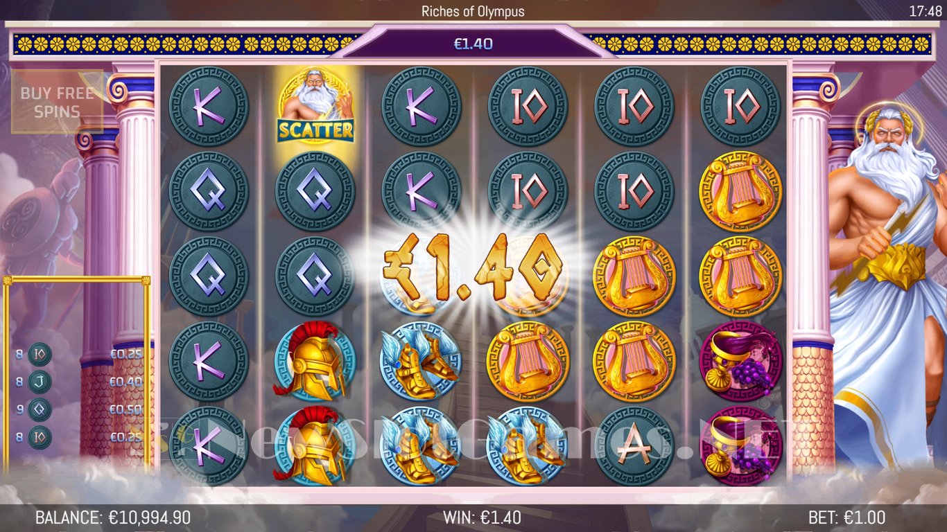 Riches of Olympus Slot Slot Image in Demo - pic. 9
