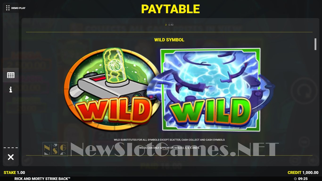 Rick And Morty Strike Back Slot Slot Image in Demo - pic. 12