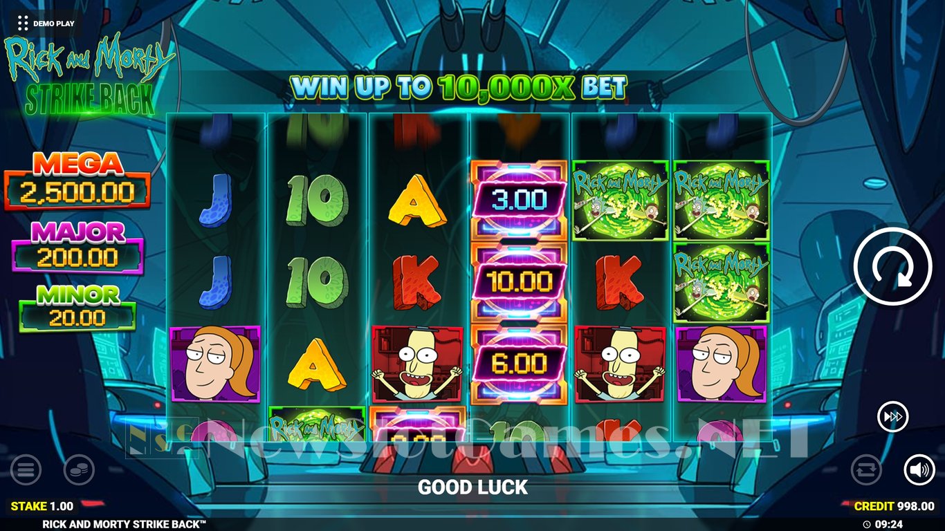 Rick And Morty Strike Back Slot Slot Image in Demo - pic. 2