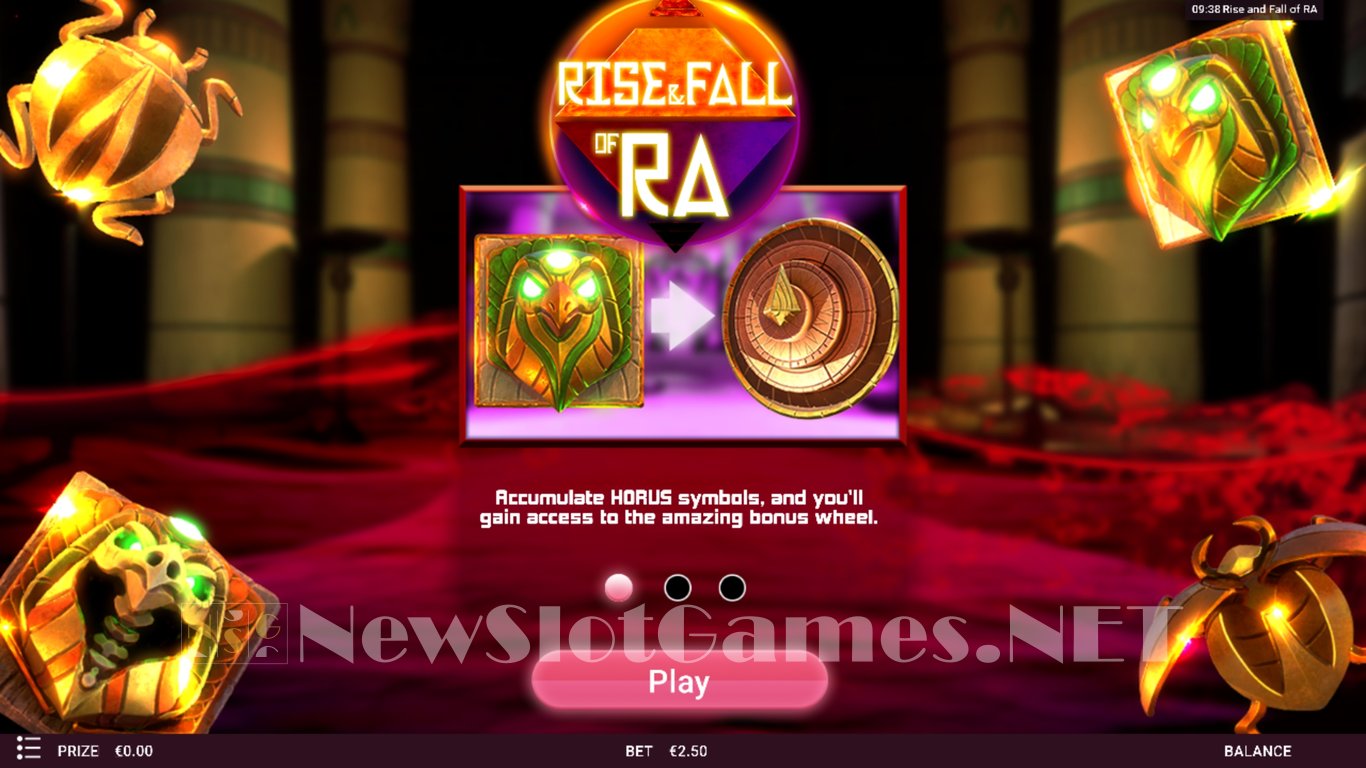 Rise and Fall of Ra Slot Demo Image