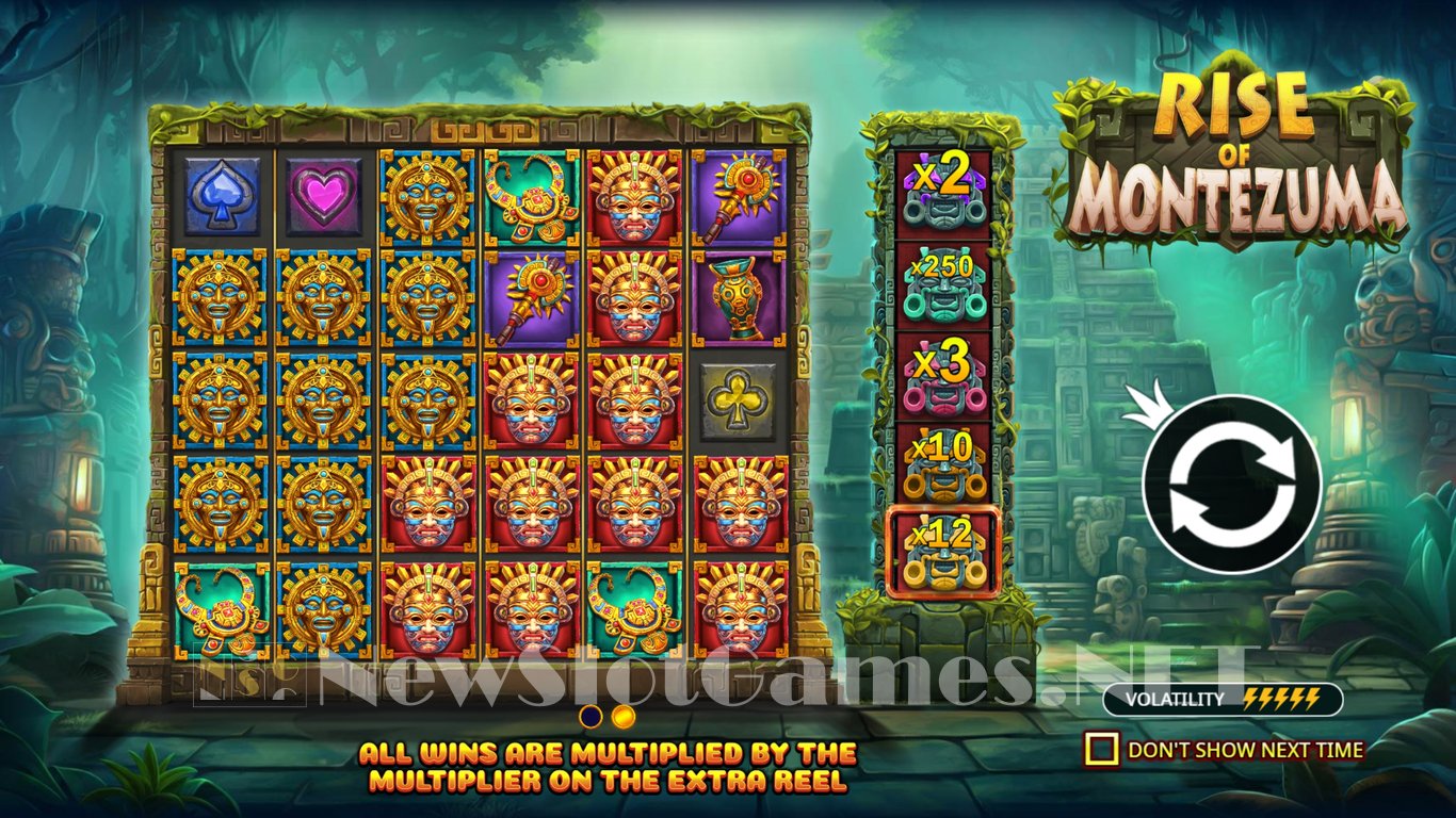 Rise of Montezuma Slot Demo Image