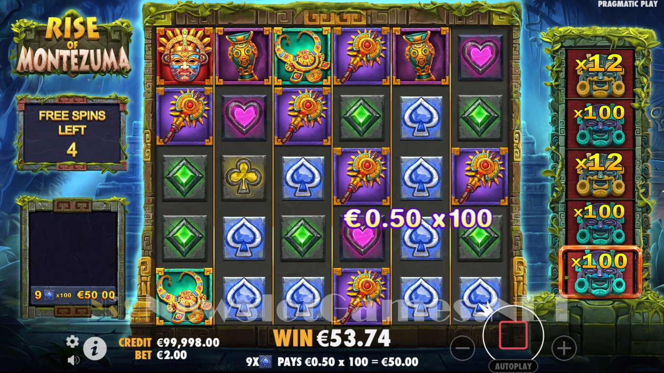 Rise of Montezuma Slot Slot Image in Demo - pic. 6