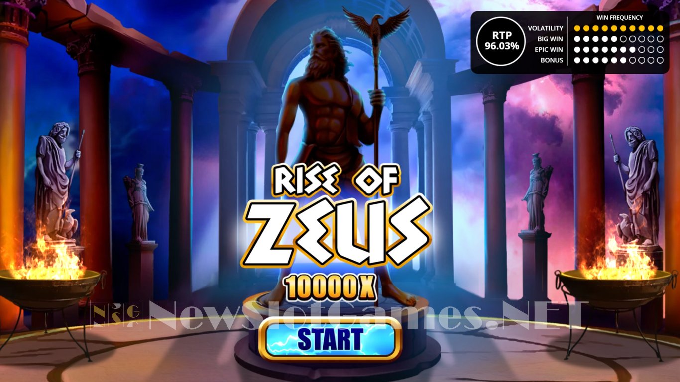 Rise of Zeus Slot Demo Image