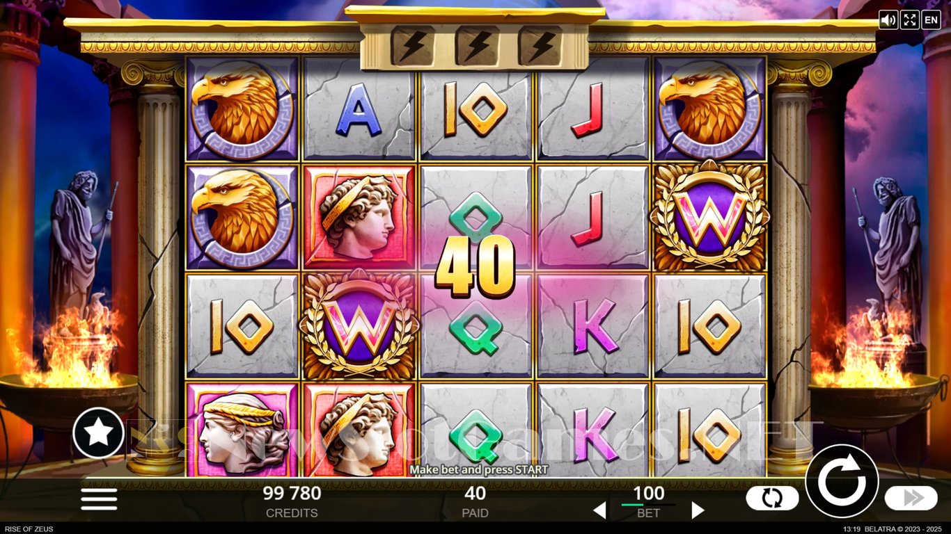 Rise of Zeus Slot Slot Image in Demo - pic. 2