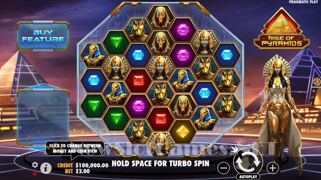 Rise of Pyramids Slot Demo Image