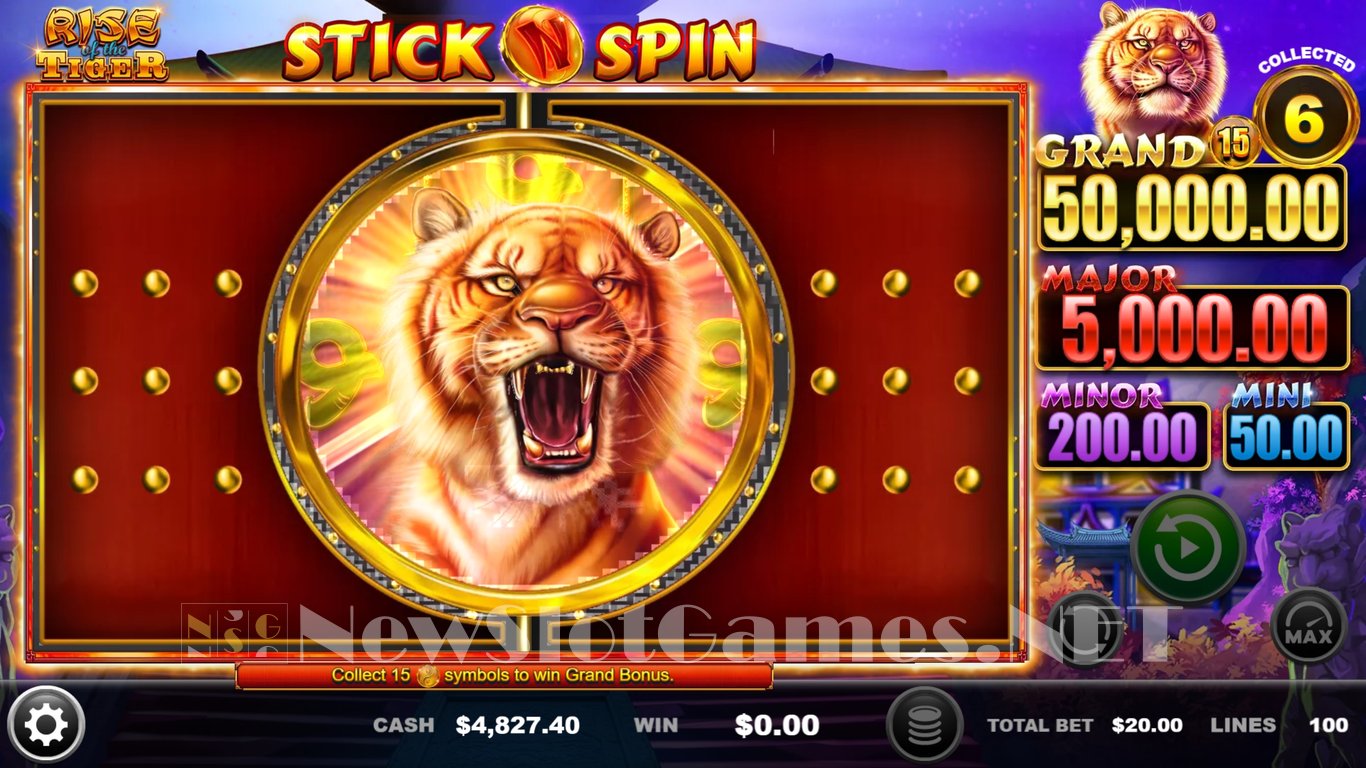 Rise of the Tiger Slot Slot Image in Demo - pic. 4
