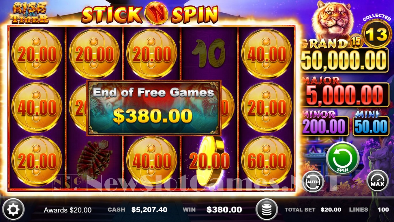Rise of the Tiger Slot Slot Image in Demo - pic. 7