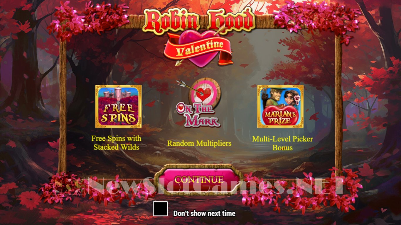 Robin Hood Valentine Slot Demo Image