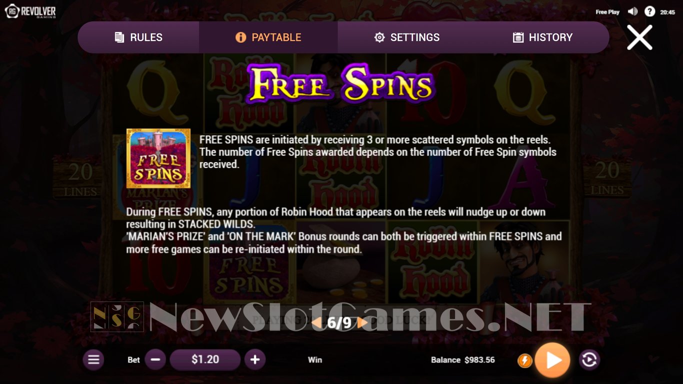 Robin Hood Valentine Slot Slot Image in Demo - pic. 10