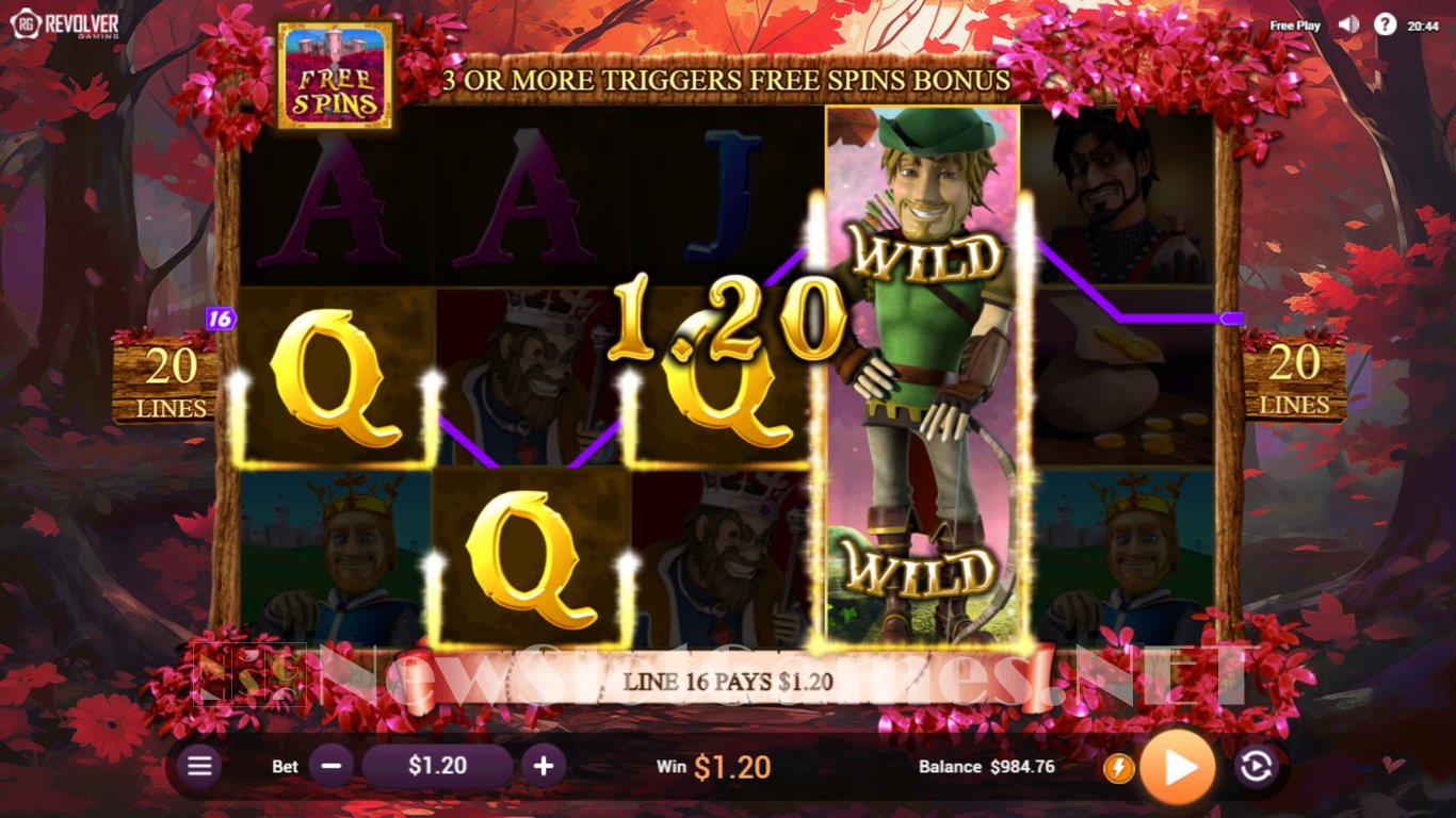 Robin Hood Valentine Slot Slot Image in Demo - pic. 5