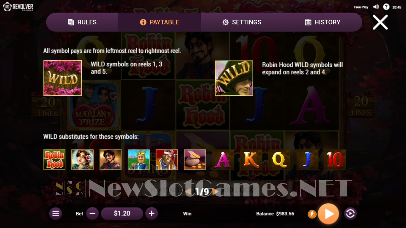 Robin Hood Valentine Slot Slot Image in Demo - pic. 6