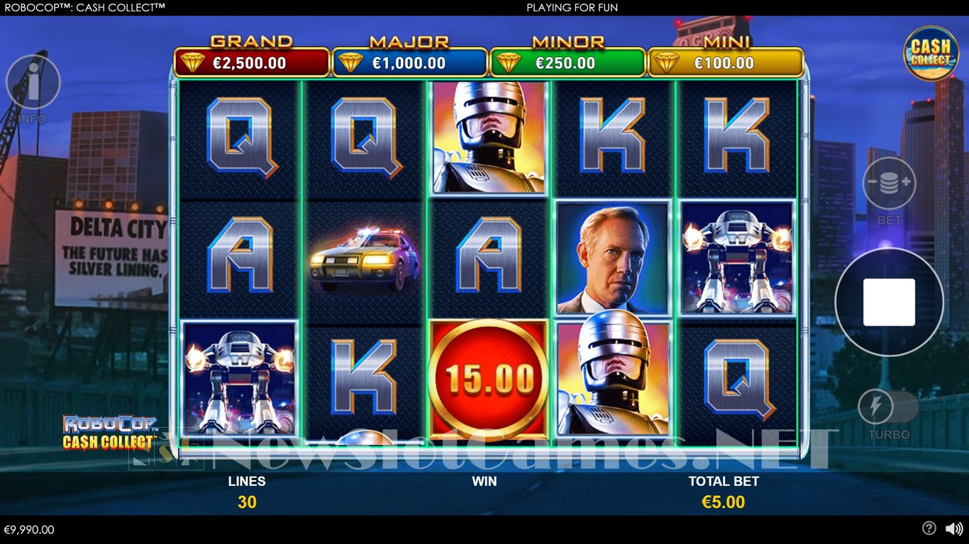 Robocop Cash Collect Slot Slot Image in Demo - pic. 2