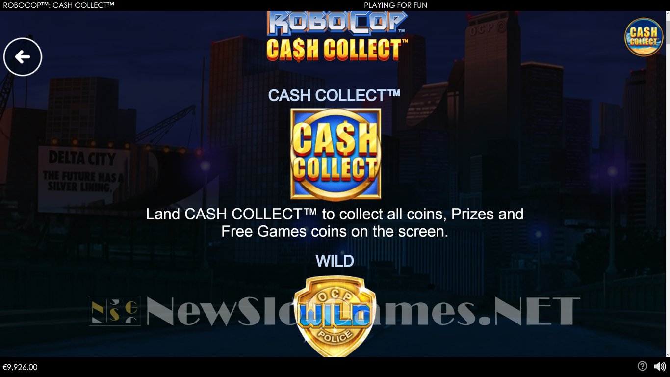 Robocop Cash Collect Slot Slot Image in Demo - pic. 6