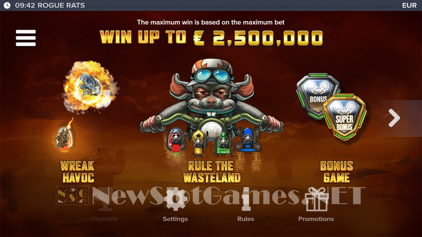 Rogue Rats of Nitropolis Slot Slot Image in Demo - pic. 5