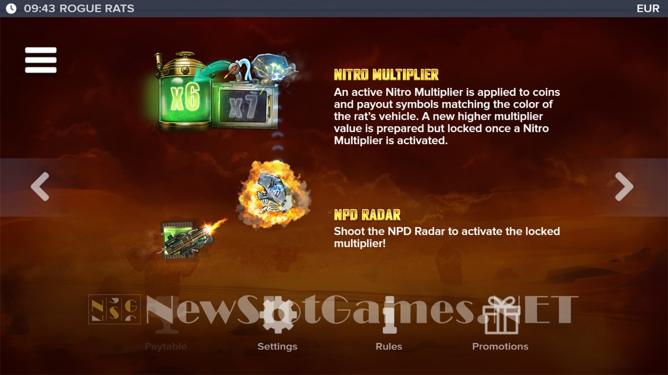 Rogue Rats of Nitropolis Slot Slot Image in Demo - pic. 8