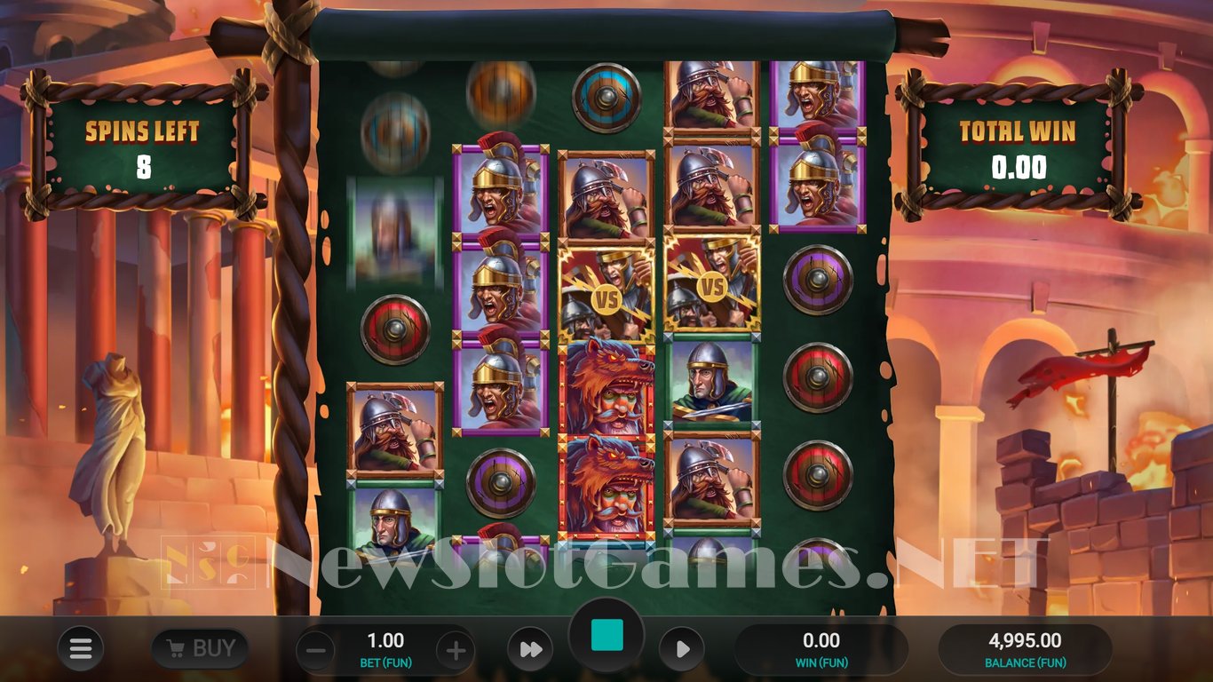 Roman Rivals Blood and Sand Slot Slot Image in Demo - pic. 5