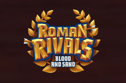 Roman Rivals Blood and Sand Slot Logo