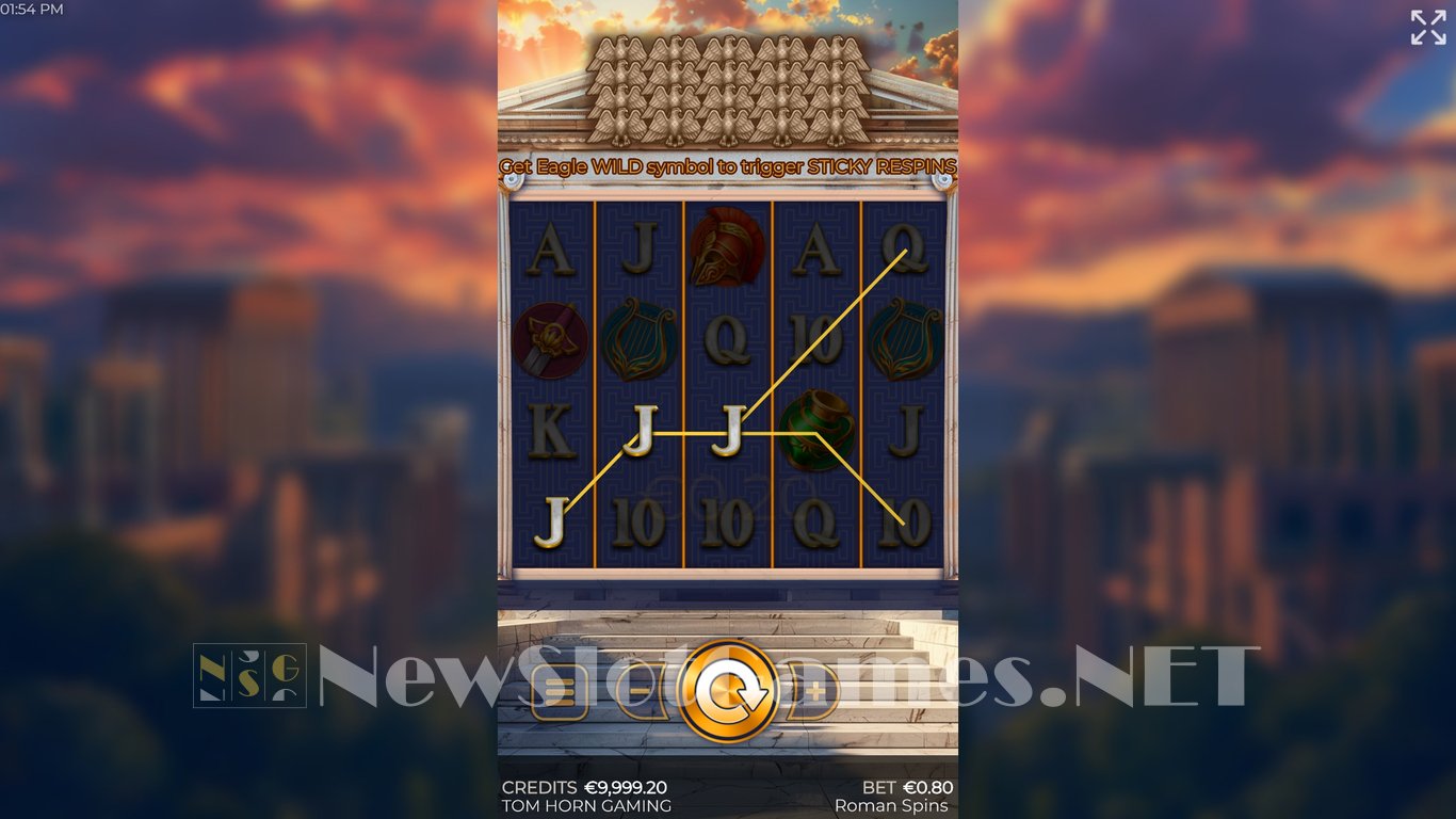 Roman Spins Slot Slot Image in Demo - pic. 2