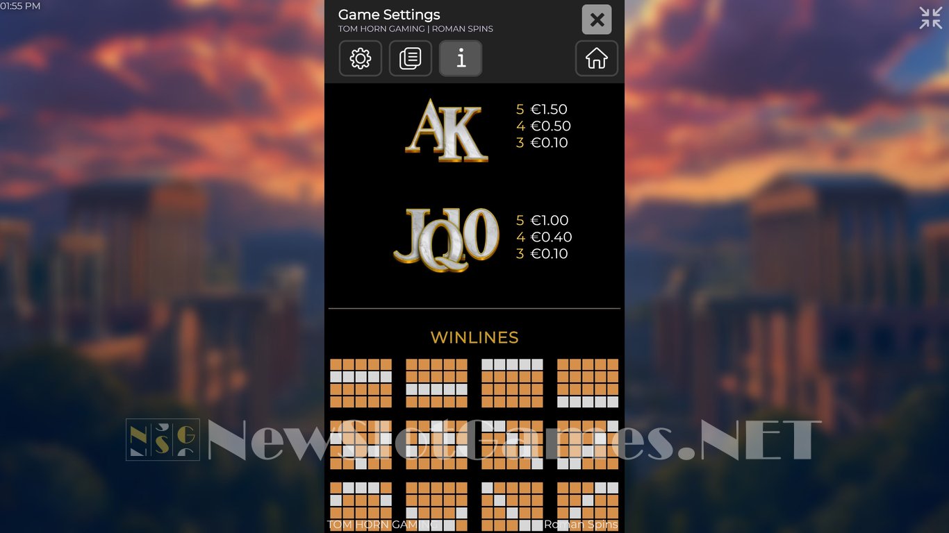 Roman Spins Slot Slot Image in Demo - pic. 9