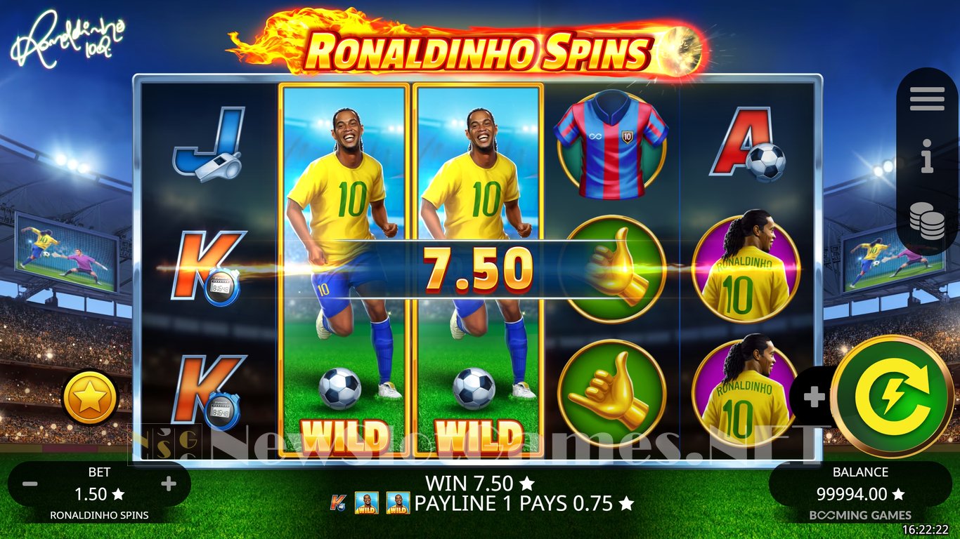 Ronaldinho Spins Slot Slot Image in Demo - pic. 4