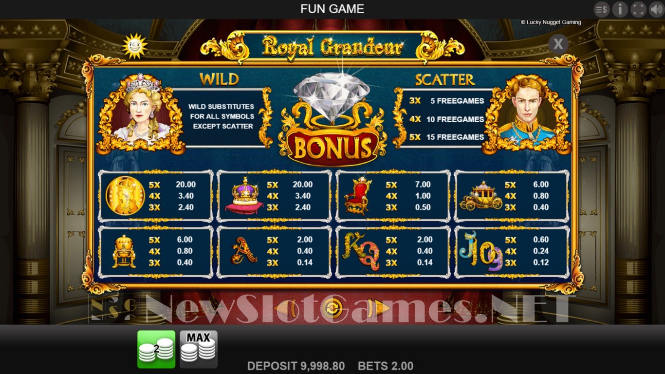 Royal Grandeur Slot Slot Image in Demo - pic. 5