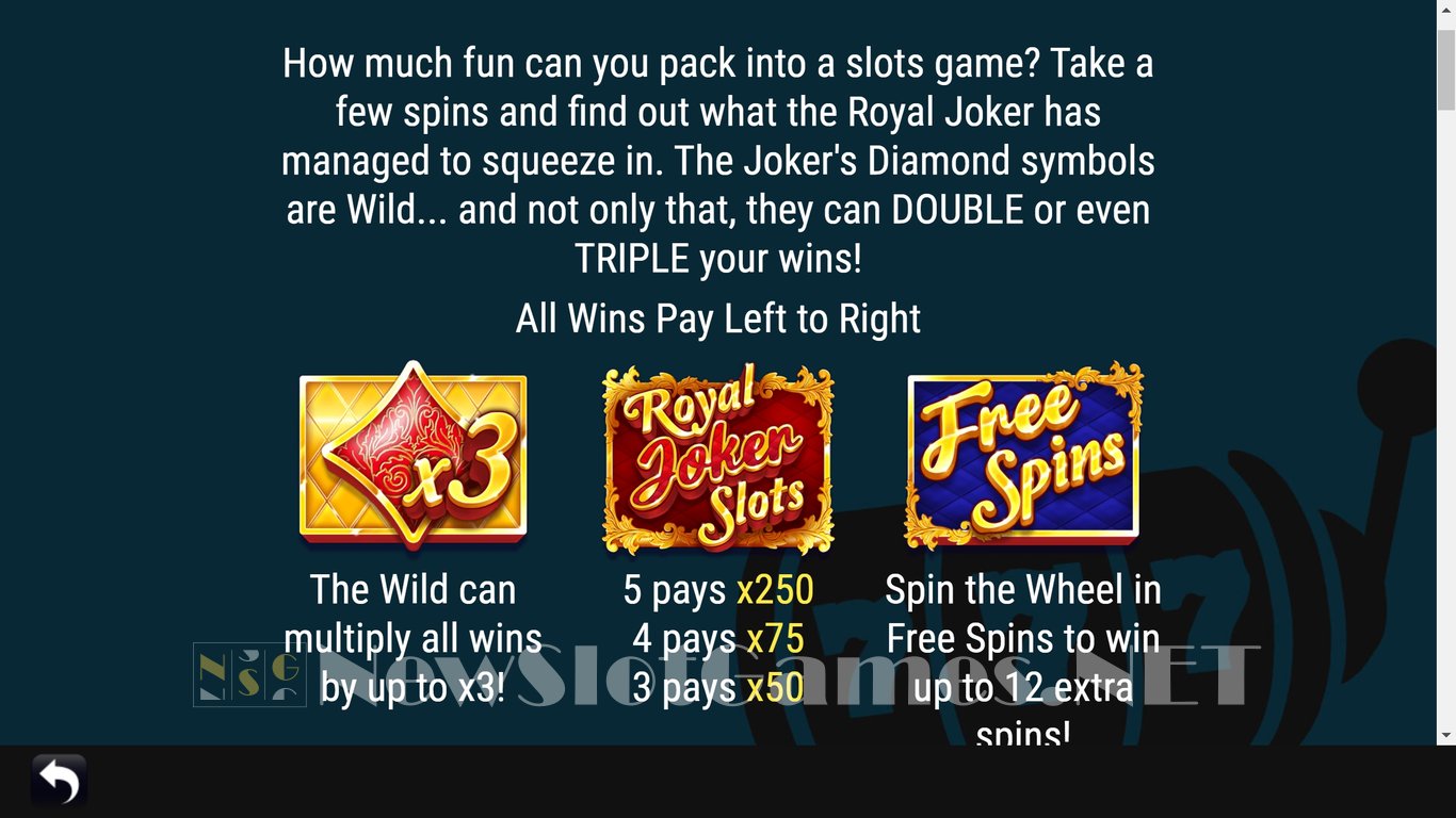 Royal Joker Slots Slot Slot Image in Demo - pic. 7