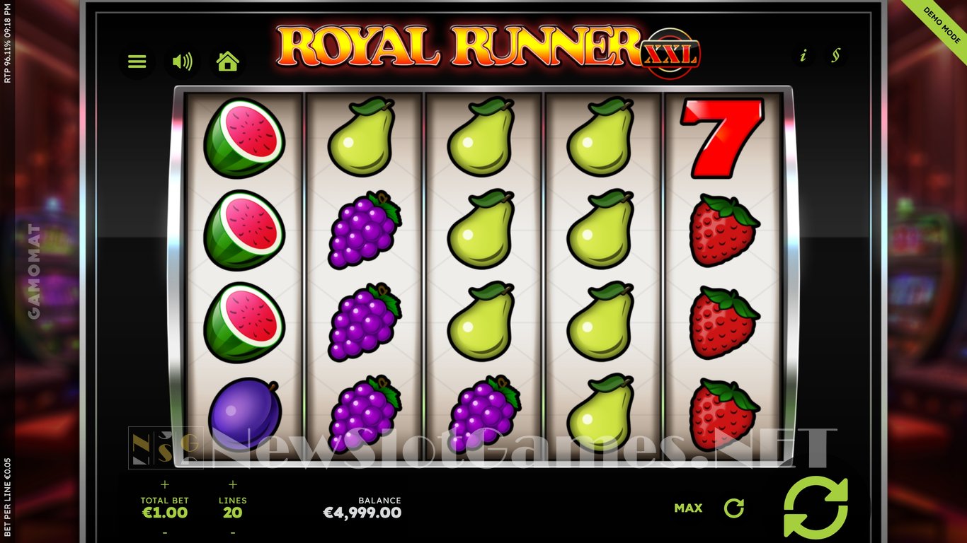 Royal Runner XXL Slot Demo Image