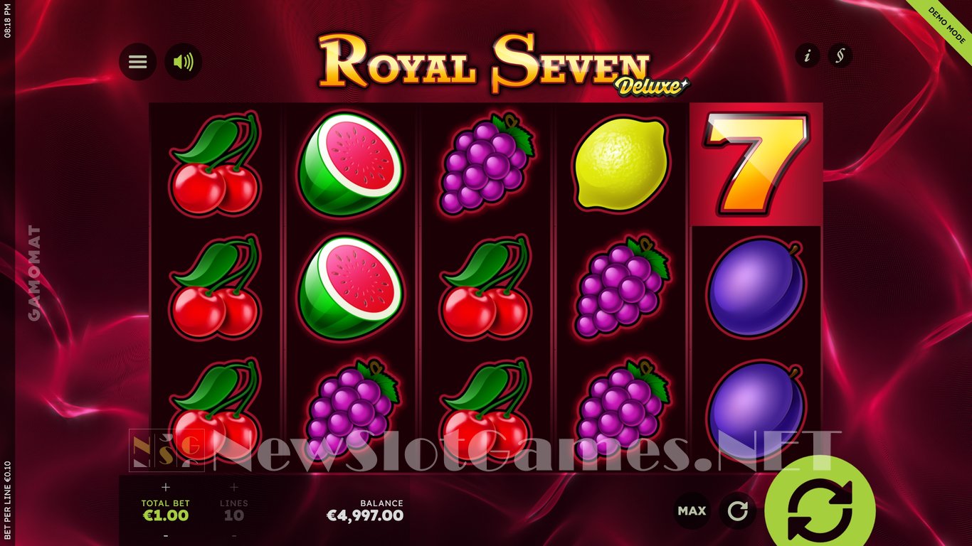 Royal Seven Deluxe Slot Slot Image in Demo - pic. 2