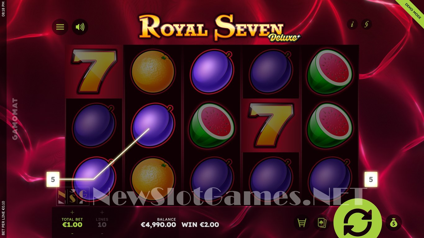 Royal Seven Deluxe Slot Slot Image in Demo - pic. 3
