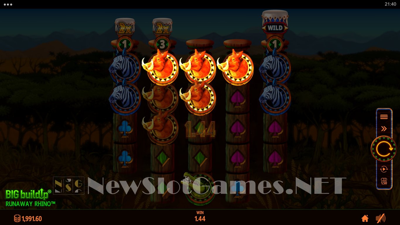 Runaway Rhino Slot Slot Image in Demo - pic. 10