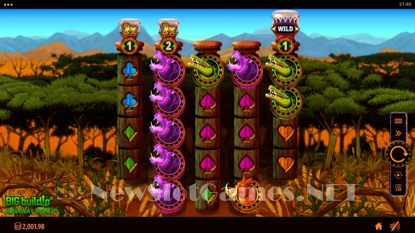 Runaway Rhino Slot Slot Image in Demo - pic. 6